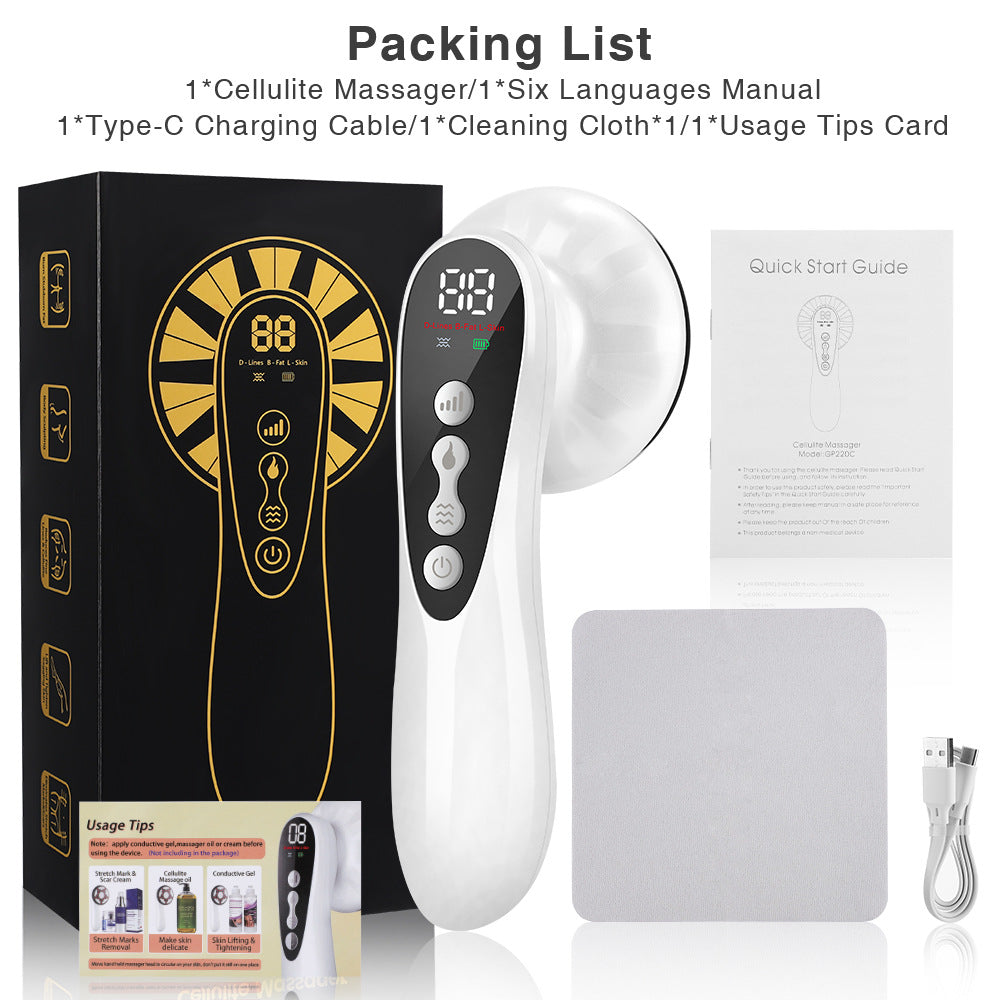 Advanced Multi-Technology Body Contouring Device - 5-in-1 Skin Firming, Muscle Toning & Rejuvenation V888-ELOSUNG35744