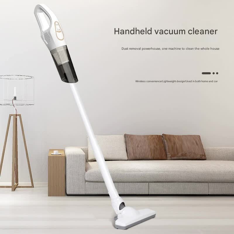 Cordless 2-in-1 Handheld & Stick Vacuum Cleaner with Detachable Water Tank & Dust Mite Remover(black) V888-ELOSUNG35745
