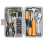 Comprehensive 30-Piece Household Tool Kit - Multi-Functional Home Repair Set with Storage Case(Grey) V888-ELOSUNG35752