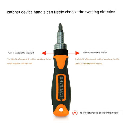 38-Piece Ratchet Screwdriver & Socket Wrench Set - Professional Multi-Bit Repair Tool Kit with Portable V888-ELOSUNG35761