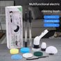9-in-1 Multifunctional Cordless Electric Spin Scrubber with Adjustable Extension Handle(white) V888-ELOSUNG35772