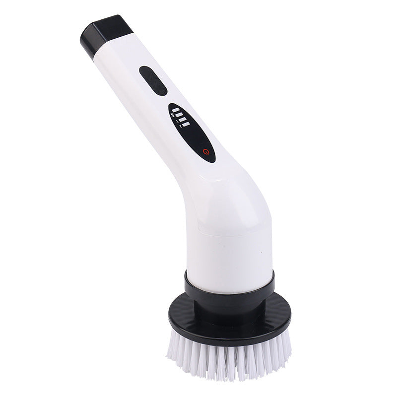 9-in-1 Multifunctional Cordless Electric Spin Scrubber with Adjustable Extension Handle(white) V888-ELOSUNG35772
