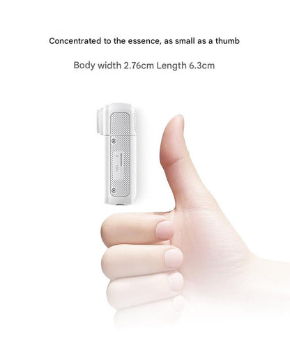 Thumb-Sized 2.7K Camera with 180 Rotatable Lens & Magnet Mount - Capture Your World Hands-Free(black+64G) V888-ELOSUNG35780