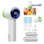 Multi-Function Handheld Vacuum Sealer & Inflator with LED Display - For Food Storage, Jars, Bags & V888-ELOSUNG35803