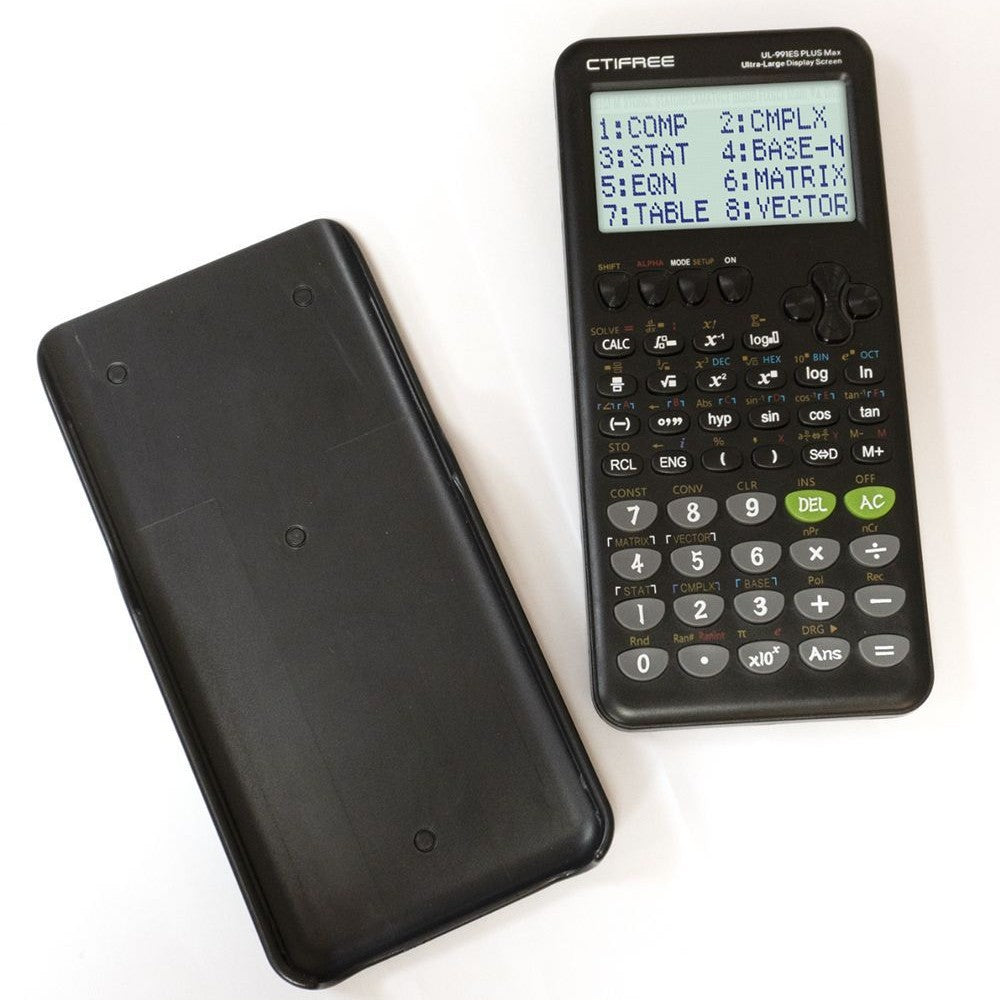 Advanced Scientific Calculator with 417 Functions & Large Natural Textbook Display(black) V888-ELOSUNG35822