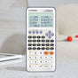 Advanced Scientific Calculator with 417 Functions & Large Natural Textbook Display(silver) V888-ELOSUNG35823