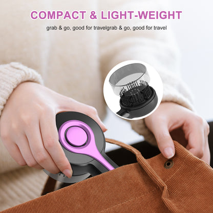 Electric Scalp Massager & Essential Oil Applicator Brush - 360 Kneading, 3 Modes, USB-C Rechargeable(black) V888-ELOSUNG35828