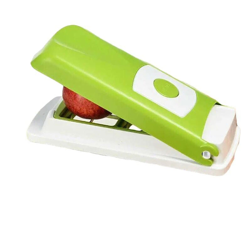 Multi-Functional Vegetable Chopper & Slicer Set - Dicer, Grater with Food Container & Peeler(green) V888-ELOSUNG35837