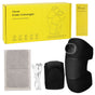 Rechargeable Heated Knee Massager Brace with Vibration & Adjustable Straps(Black) V888-ELOSUNG35844