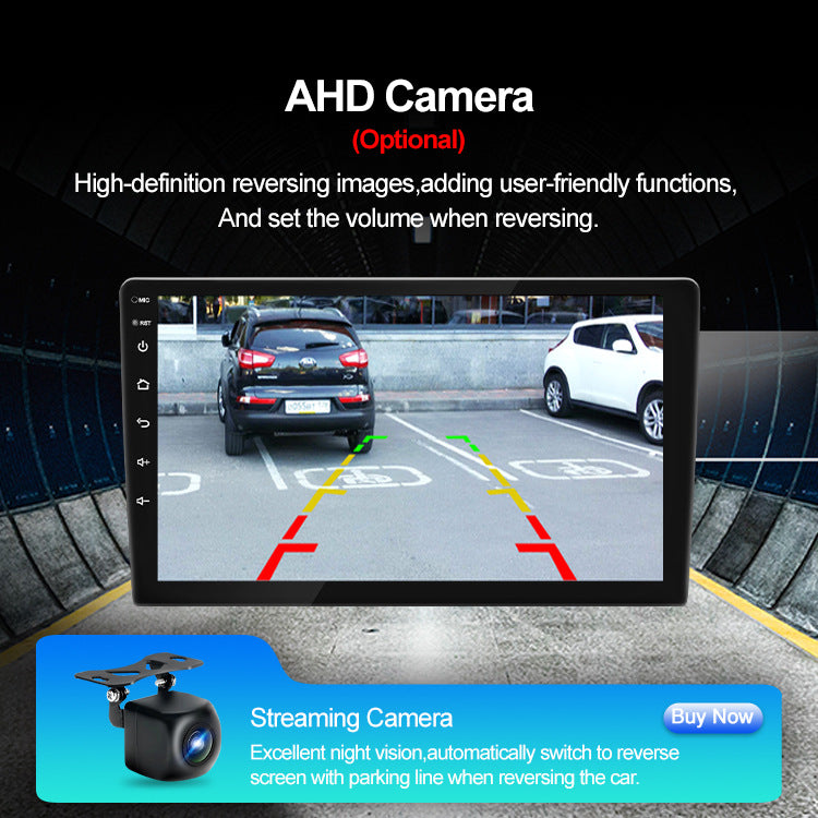 Universal 7-Inch Android Car Stereo GPS Navigator - QLED HD Touchscreen, 2GB RAM 32GB ROM, WiFi, Bluetooth V888-ELOSUNG35850