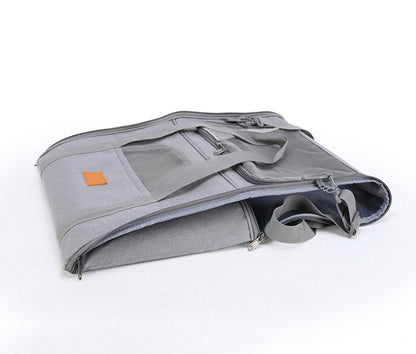 Foldable Soft-Sided Pet Carrier for Travel - Fits Cats & Small Dogs Under 6kg, with Removable Plush Bed & V888-ELOSUNG35855