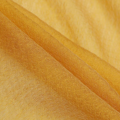 Elegant Butterfly Embroidered Scarf Shawl - Large Soft Silk Blend Wrap for Women(Yellow) V888-ELOSUNG35865