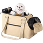 Versatile Pet Carrier Tote Bag for Small Dogs & Cats - Waterproof, Car Seat Function & Adjustable Safety V888-ELOSUNG35880