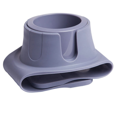Flexible Anti-Spill Silicone Couch Arm Cup Holder - Sofa Armrest Drink Tray(Grey) V888-ELOSUNG35924
