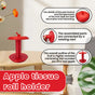 Apple-Shaped Adjustable Tissue Roll Holder - Fun & Practical Desktop Paper Towel Stand(red) V888-ELOSUNG35951