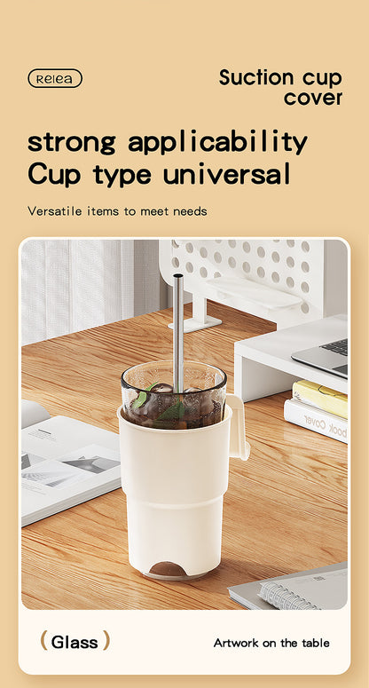 Multi-Purpose Anti-Spill Cup Holder with Suction Base & Detachable Phone Stand(blue) V888-ELOSUNG35960