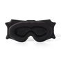 3pc 6D Contoured Zero-Pressure Sleep Mask - 360 Light Blocking Eye Mask with Adjustable Strap(black) V888-ELOSUNG35977