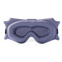 3pc 6D Contoured Zero-Pressure Sleep Mask - 360 Light Blocking Eye Mask with Adjustable Strap(Purple) V888-ELOSUNG35979