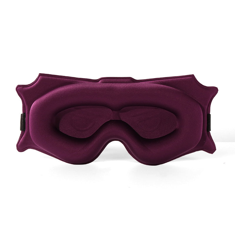 3pc 6D Contoured Zero-Pressure Sleep Mask - 360 Light Blocking Eye Mask with Adjustable Strap(Dura) V888-ELOSUNG35981