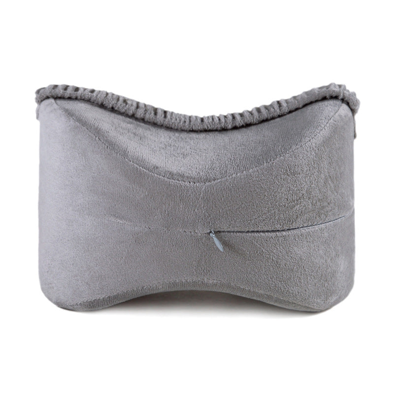 Grey Ergonomic Memory Foam Knee Pillow for Side Sleepers - Leg Positioner for Sciatica, Back, Hip & Joint V888-ELOSUNG36012
