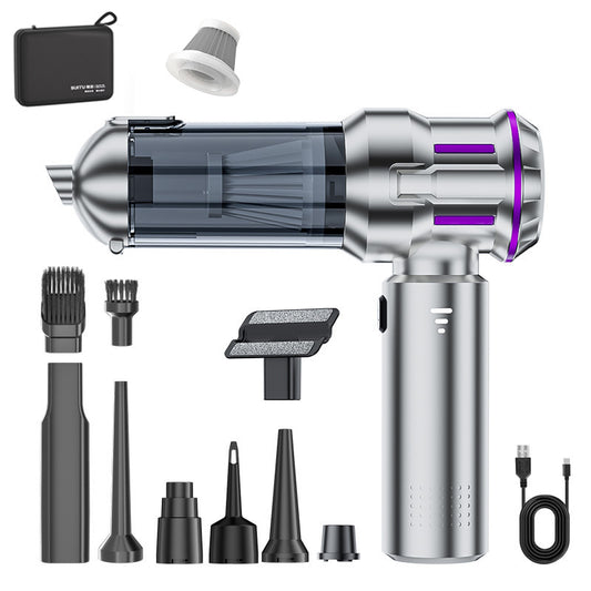 Silver and Purple 4-in-1 Cordless Handheld Vacuum Cleaner - Powerful 16KPa Suction with Brushless Motor, V888-ELOSUNG36037