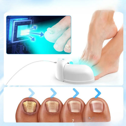 White Portable UV LED Nail Lamp - Open Arch Dryer for Gel Polish with Smart Sensor & 3 Timers V888-ELOSUNG36052