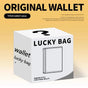 Random Color Surprise Lucky Bag: Random Style Women's Long PU Leather Wallet Mystery Box V888-ELOSUNG36076
