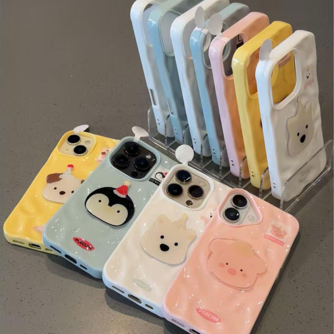 Random Color iPhone Case Surprise Box - 5 Pack of Random Style Covers for Your Apple Model V888-ELOSUNG36084