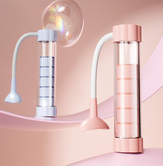 Pink Adjustable Breathing Exerciser & Respiratory Muscle Trainer - Lung Capacity, Core & Pelvic Floor Fitness V888-ELOSUNG36103