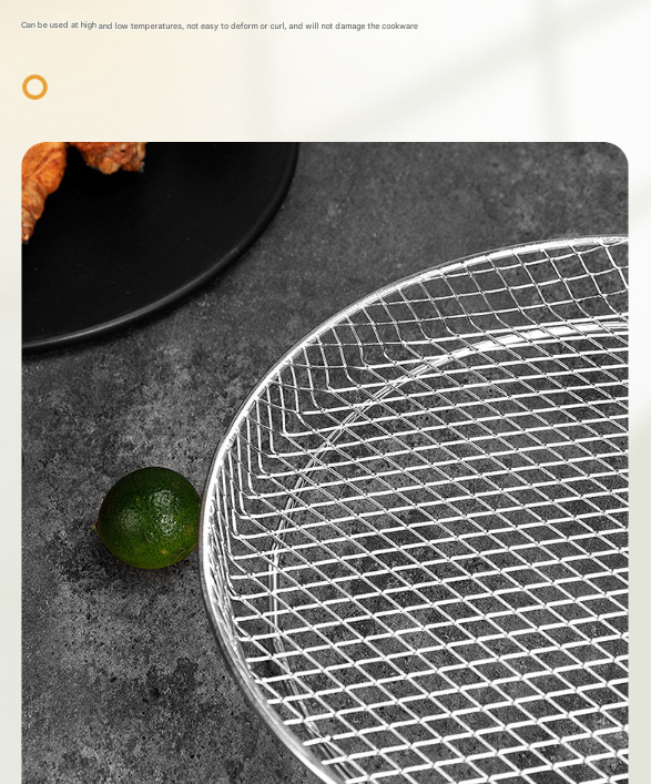 Silver 3-Pack Stackable Air fryer Racks - Food Grade Stainless Steel Multi-Layer Dehydrator & Crisper Tray V888-ELOSUNG36139