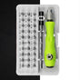 Green 32-in-1 Precision Screwdriver Set - Magnetic Repair Tool Kit for Electronics, Phone & PC V888-ELOSUNG36177