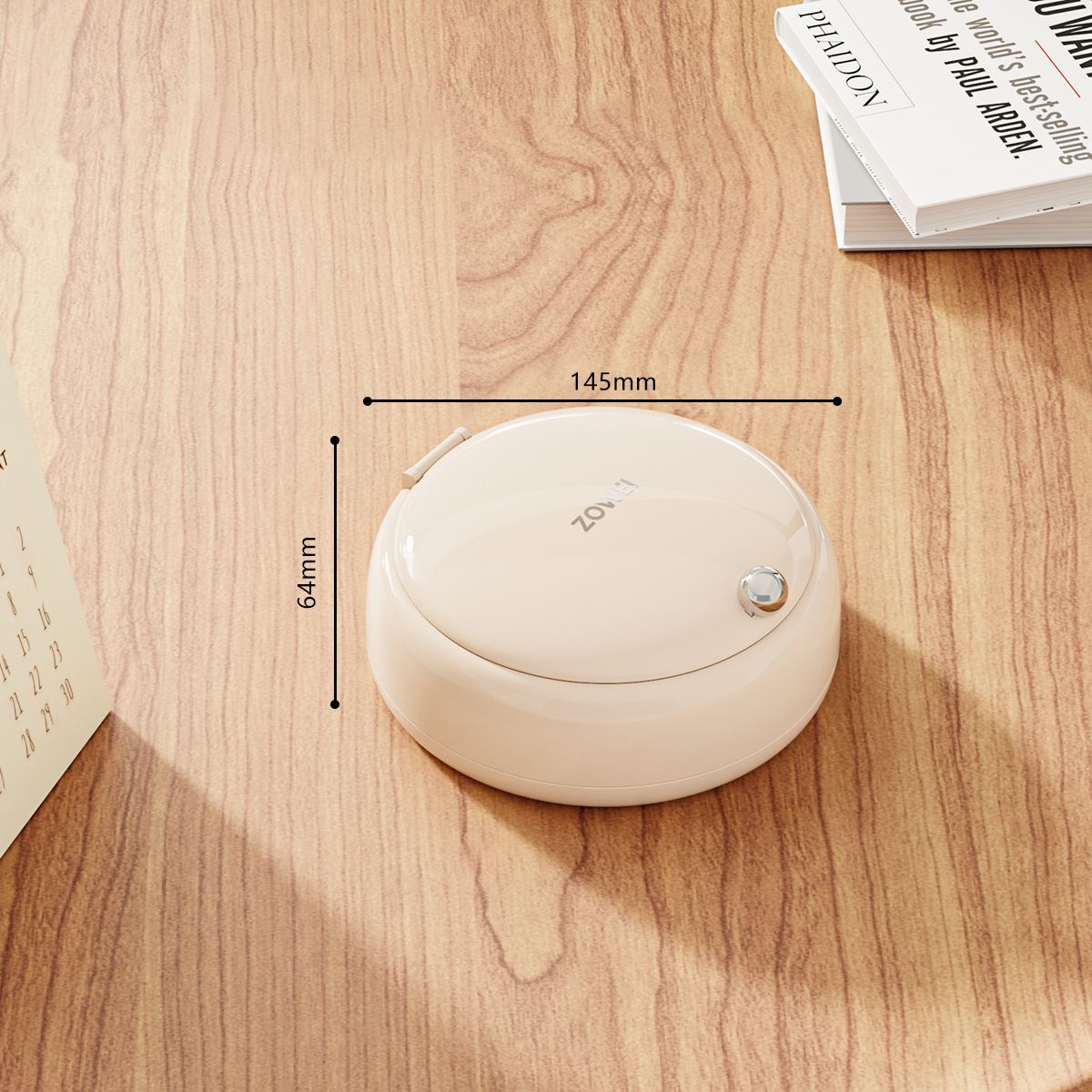 Beige Modern Compact Sewing Kit Organizer - All-in-One with Magnetic Needle Case V888-ELOSUNG36189