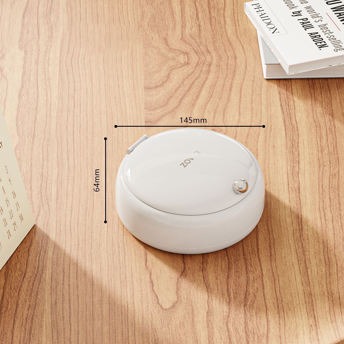 White Modern Compact Sewing Kit Organizer - All-in-One with Magnetic Needle Case V888-ELOSUNG36190