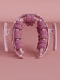 Pink 360 degreesWrap-Around Muscle Roller - 28-Wheel Massager for Legs, Arms & Calves V888-ELOSUNG36278