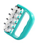 Blue Ergonomic Body Roller Massager - Handheld Deep Tissue Tool for Muscle Relief and Fascia Release V888-ELOSUNG36339