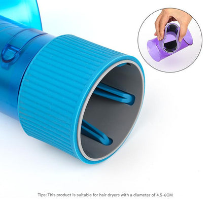 Purple Wind Spin Hair Curler Diffuser - Universal Hair Dryer Attachment for Effortless Waves and Curls V888-ELOSUNG36346