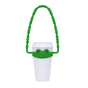 2 Pcs Green Frog Adorable Animal Silicone Cup Carrier - Portable Reusable Handle for Water Cup(cup not V888-ELOSUNG36349