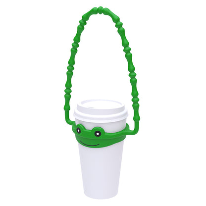 2 Pcs Grey Koala Adorable Animal Silicone Cup Carrier - Portable Reusable Handle for Water Cup(cup not V888-ELOSUNG36351