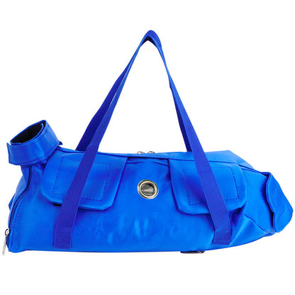 Size L Blue Multi-Functional Cat Grooming Bag - Anti-Scratch Restraint Pouch for Nail Trimming and Vet Visits V888-ELOSUNG36360