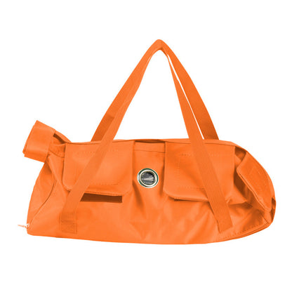 Size S Orange Multi-Functional Cat Grooming Bag - Anti-Scratch Restraint Pouch for Nail Trimming and Vet V888-ELOSUNG36367