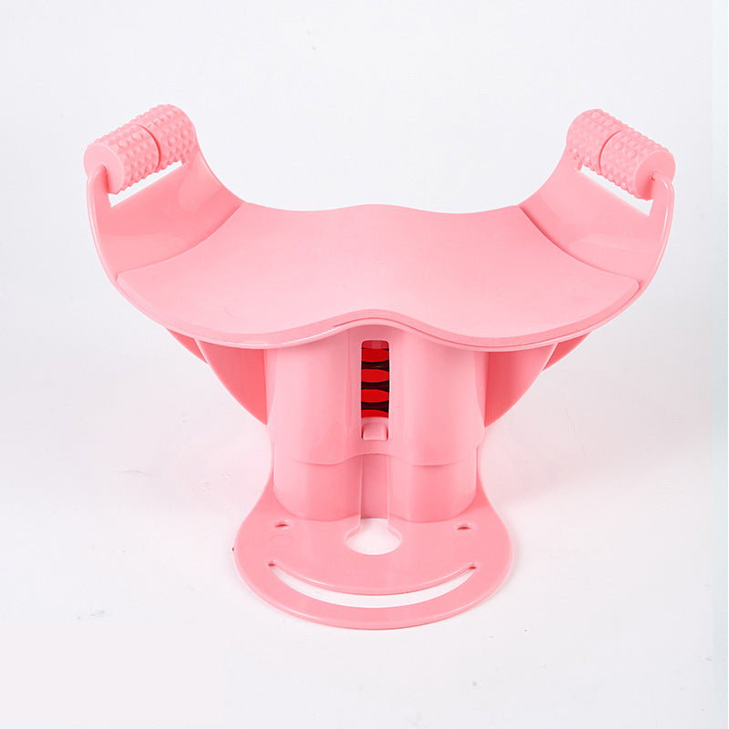 Pink Ergonomic Pelvic Floor & Glute Trainer - Home Workout Equipment for Hips and Inner Thighs V888-ELOSUNG36383