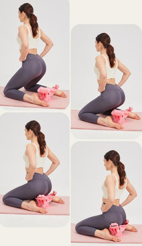 Purple Ergonomic Pelvic Floor & Glute Trainer - Home Workout Equipment for Hips and Inner Thighs V888-ELOSUNG36384