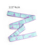 Blue and Purple 9-Loop Yoga Stretch Strap - Numbered Band for Flexibility and Physical Therapy V888-ELOSUNG36394