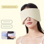 Beige Reversible All-Season Sleep Mask - Cooling & Warming with Sound Muffling Ear Covers Function V888-ELOSUNG36420