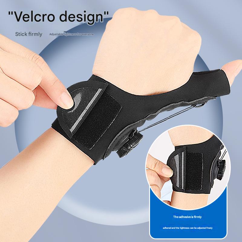 Black Adjustable Thumb Brace with Dial System - Wrist & Thumb Stabilizer for Pain Relief V888-ELOSUNG36449