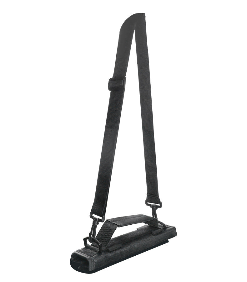 Black Compact Golf Club Carrier - Lightweight Sunday Practice Bag for Driving Range V888-ELOSUNG36450