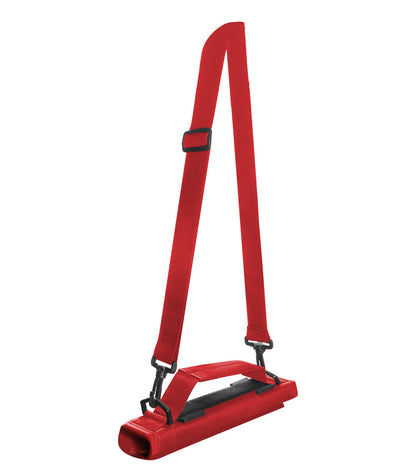 Red Compact Golf Club Carrier - Lightweight Sunday Practice Bag for Driving Range V888-ELOSUNG36452
