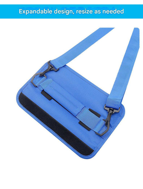 Blue Compact Golf Club Carrier - Lightweight Sunday Practice Bag for Driving Range V888-ELOSUNG36453