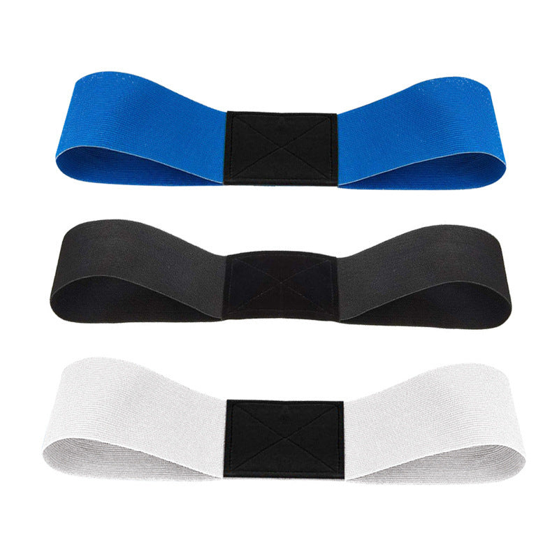 Blue Golf Swing Trainer Arm Band - Simple Posture Corrector for Improved Alignment & Connection V888-ELOSUNG36504