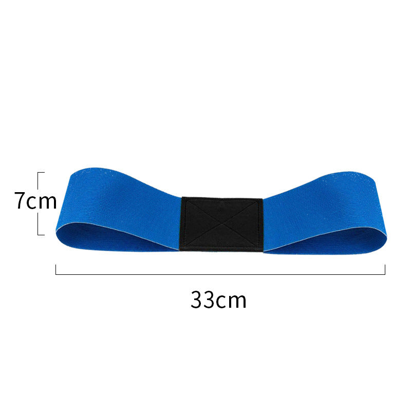 Blue Golf Swing Trainer Arm Band - Simple Posture Corrector for Improved Alignment & Connection V888-ELOSUNG36504